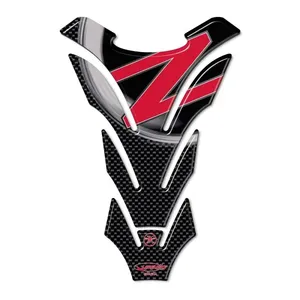 Adesivo Protettivo 3D Personalizzato con Logo Rosso per Serbatoio Moto Kawasaki Z750 Z1000, per Decorazione - Product Image 1
