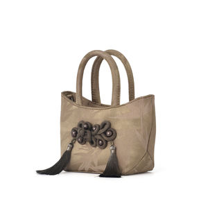 Venta directa de fábrica Bolso de mano con forro de cuero PU floral para mujer Vestido de mujer Botón <span class=keywords><strong>Cadena</strong></span> de Tres correas Venta al por mayor Compras en línea - Product Image 1