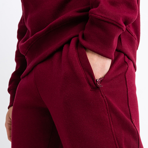 Offre Spéciale Slim Fit à manches longues hommes survêtement pour adultes en gros meilleur prix couleur unie hommes survêtement - Product Image 6