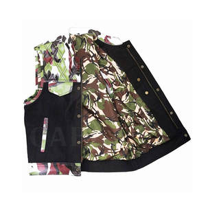 Chaleco de motocicleta para montar en invierno para hombre, tamaño personalizado, Cordura frontal, dos bolsillos, transpirable, impermeable, lona protectora de seguridad - Product Image 3