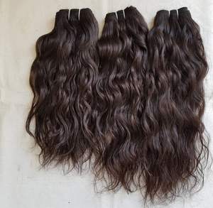 Extensiones de Cabello Natural Indio Remy con Doble Trama, 100 Gramos, Todos los Colores, Teñibles, Puntas Completas, Cabello con Procesamiento Químico - Product Image 1