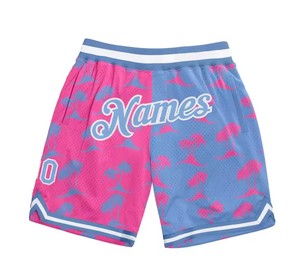 2024 Shorts de basket-ball d'entraînement pour hommes meilleur nouveau Style d'été Simple en gros personnalisé uni imprimé motif de Fitness bicolore - Product Image 4