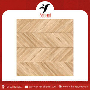 Azulejos de cerámica pulida serie madera color personalizado para la decoración del hogar y del hotel - Product Image 2