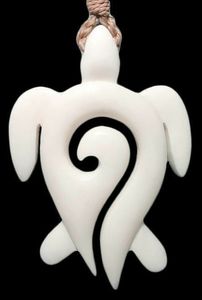 DIFFRANT Collar de marfil de imitación PANDANE Colgante de dientes de dragón Cool man Gargantilla Retro Joyería estilo tribal Collar de hueso - Product Image 2