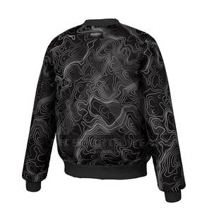 Best-seller pour hommes Blouson d'aviateur léger à sublimation Blouson chaud d'hiver à fermeture éclair Veste pour hommes - Product Image 3