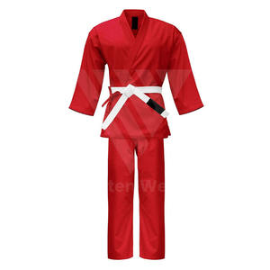 Uniforme de Karate para Entrenamiento, Unisex y Juvenil, Precio al por Mayor Disponible, Tallas Grandes y Uniformes de Karate de Color Sólido - Product Image 6