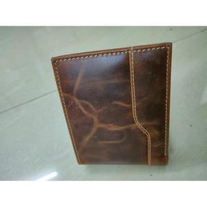 Perfect Gift Genuine Leather Fashion Open Closure Men's <b>Waterproof</b> Cash <b>Wallet</b> Long Lasting Best Quality Export - Product Image 4