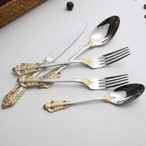 Élégant ensemble de couverts gravés en argent sterling de 5 pièces pour anniversaire et mariage pour la vente à l'exportation - Product Image 4