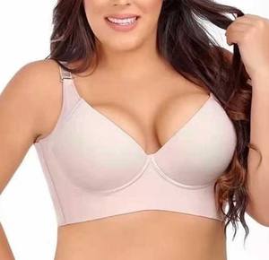 Soutien-gorge de sport léger et écologique à soutien élevé pour femmes Bretelles entièrement réglables Soutien-gorge de gymnastique d'entraînement à couverture complète avec rembourré - Product Image 3