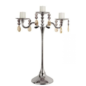 Elegant Premium Candelabra Candle Stand 5 Arms Decorative Aluminum Metal Handmade Candle Stand for <b>Wedding</b> Party Decoration - Product Image 4