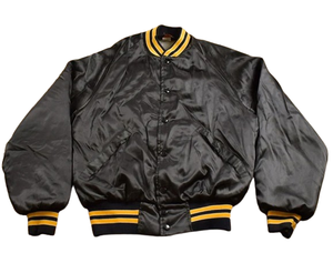 2025 mode femmes court brut Satin épais veste de luxe brillant Bomber Streetwear fête université Style OEM disponible en gros - Product Image 1