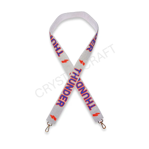 DELTA SIGMA theta สายรัดกระเป๋าลูกปัดเครื่องประดับแฟชั่นที่มีรูปร่างและการออกแบบที่กำหนดเองลูกปัดสายกระเป๋าเงิน - Product Image 5