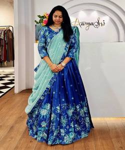 Vente en gros de Lehenga Choli pakistanais en une seule pièce pour femmes, robe brodée pour mariage, fête de mariage - Product Image 2