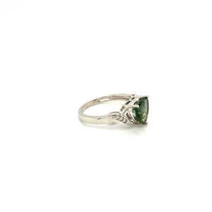 Multi-Tourmaline <b>Ring</b> with Uncut Gemstone Sterling Silver Healing <b>Crystal</b> Raw Stone <b>Ring</b> IGI Certified for Weddings Parties - Product Image 4