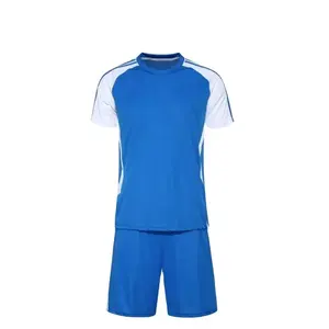 Ensemble d'uniformes d'entraînement de football pour hommes adultes, de haute qualité, à séchage rapide, respirant, 100% polyester, couleur et logo personnalisés, transfert thermique - Product Image 4