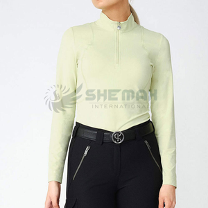 2025 nouvelle chemise d'équitation équestre à Compression thermique tissu extensible à quatre voies à séchage rapide avec soutien musculaire pour le confort en vente - Product Image 6