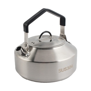 Adecuado para hervir agua y té en estufa de inducción, tetera duradera de acero inoxidable - Product Image 2