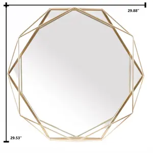 Gran oferta, espejo con marco de metal, artesanía a mano, espejos de pared grandes, decoración del hogar - Product Image 6