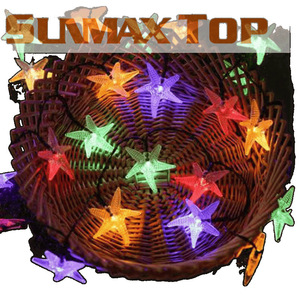 Lampe de camping LED solaire en forme d'étoile de mer, lampe d'ambiance décorative pour camping et tente - Product Image 2