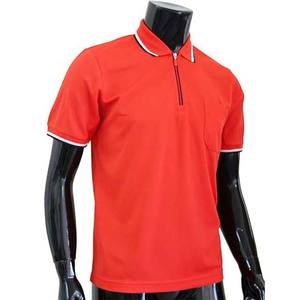 Camiseta de Hombre 100% Algodón de Alta Calidad Personalizada de Fábrica y Camiseta Polo con Cierre - Product Image 3