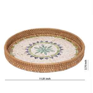 Bandejas de diseño de modo de Metal de acero inoxidable de diseño hecho a mano de calidad Superior, artículos de cocina para el hogar, bandeja para servir, bandejas para servidores de alimentos - Product Image 5