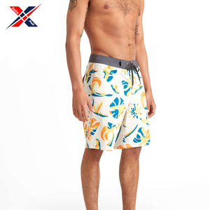 High Quality Men's Quick Dry Breathable Knee Length Drawstring Closure <b>Board</b> <b>Shorts</b> Spandex/Polyester Beach <b>Swim</b> Casual <b>Trunks</b> - Product Image 2