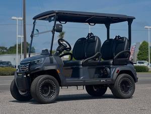 Carrito de golf eléctrico de alta calidad para 4 personas, 36V, 50-70 km/h, vehículo utilitario eléctrico con autonomía de 30-50 km, buggy eléctrico camuflado. - Product Image 4