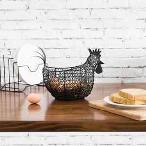 Metal Wire <b>Egg</b> <b>Basket</b> Bird Shape Ideal for Kitchen Shops for Multipurpose Use at Bulk Price by Indian Supplier - Product Image 3