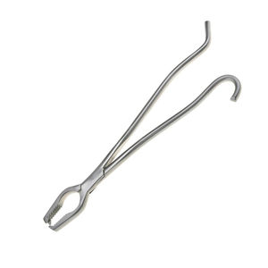 Fórceps de sujeción de hueso de carril de 8 pulgadas, instrumento quirúrgico ortopédico de acero inoxidable con junta de regazo para fijación y manejo de huesos - Product Image 3