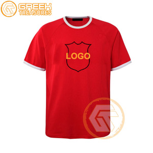 T-shirt brodé en molleton de coton Alpha personnalisé fraternité haute qualité grec Psi hommes respirant vente en gros t-shirts sororité - Product Image 1