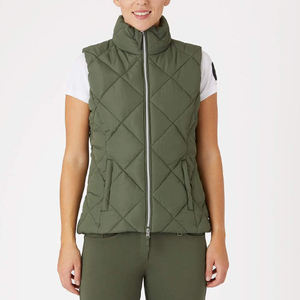 Gilet matelassé sans manches pour femme, coupe-vent léger, idéal pour l'équitation et les activités de plein air - Product Image 3