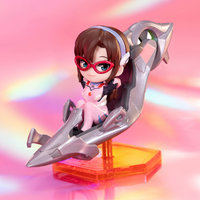 POP MART Evangelion Pilot Series Blind Box Figurine d'action et figurine en vinyle à collectionner pour collectionneurs