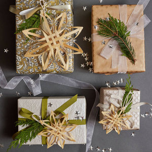 Décoration de Noël géante en bambou faite à la main grand noel pendentifs de vacances fournitures de décoration moderne - Product Image 6