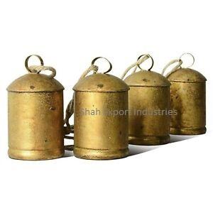 Campanas de oveja y vaca más vendidas, campanas colgantes de Metal de una sola estrella, acabado dorado para Festival, Navidad decorativa - Product Image 4