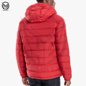 Chaqueta Acolchada Impermeable con Capucha y Logotipo Frontal, Estilo de Moda Personalizado, Unisex, para Invierno, Ropa de Calle al por Mayor - Product Image 5