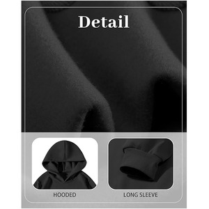 Sweat à capuche classique pour homme de haute qualité, premium, 2025/2026, doux, confortable et parfait pour un usage quotidien - Product Image 4