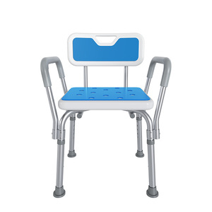 Chaise de <span class=keywords><strong>douche</strong></span> réglable avec <span class=keywords><strong>tabouret</strong></span> de <span class=keywords><strong>douche</strong></span>, sans outil, antidérapante, banc de baignoire pour personnes âgées, tapis antidérapants pour les pieds - Product Image 2