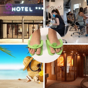 Sandalias para invitados de Spa, chanclas de Hotel, precio asequible, fácil de llevar, hechas de Material Premium, novedad de 2023 - Product Image 5
