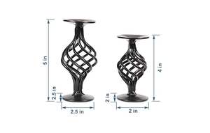 Candelabros de linterna de metal personalizados de alta calidad para el hogar, decoración de boda, decoraciones de mesa de Metal duraderas, candelabro - Product Image 3