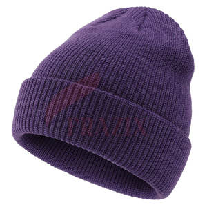 Solid Color Reasonable Price <b>Men</b> Women Jacquard Beanie <b>Hats</b> Best Quality New Style Beanie <b>Hats</b> For Unisex - Product Image 2