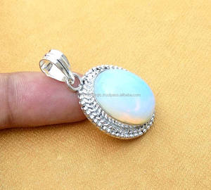 Latest Arrival Larimar Heart Shape Gemstone Pendant 15 mm in Size Silver Gold Plated With Two Micron Pendant Bezel Setting <b>Gift</b> - Product Image 4
