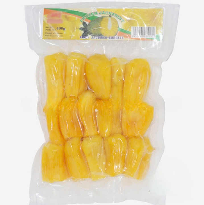 Vietnam IQF Frozen Ripe Jackfruit Natural Yellow Color Sweet Flavor