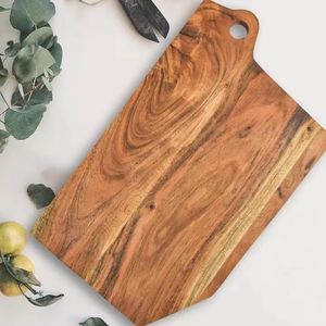 เขียงไม้อะคาเซียบอร์ดหั่นหลายขอบกระดานตัดชีสเขียงขนาดใหญ่และกว้างได้รับความนิยมใหม่ - Product Image 1