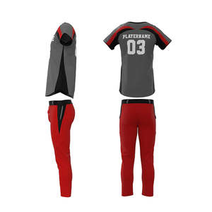 Uniforme de Béisbol Personalizado con Logotipo Ligero para Hombre, Uniforme de Béisbol Transpirable a Precio Económico para Hombre - Product Image 4