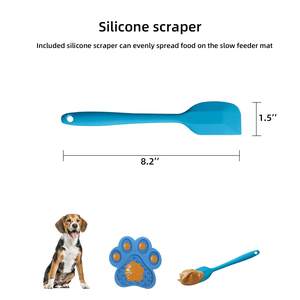 <span class=keywords><strong>Pet</strong></span> Slow Food Mat Bandeja Alimentador Lento Tigelas De Cachorro Lambendo Esteira Gatos Sucção Manteiga De Amendoim De Cachorro Lamber Almofadas Raspador - Product Image 5