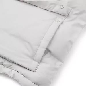 OEM gilet d'hiver de haute qualité pour hommes logo personnalisé sans manches bulle doudoune gilet en toile avec fonction coupe-vent - Product Image 5