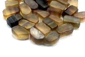 100% Natural 10 piezas Fluorita sin pulir 16-18 MM Piedra cruda multicolor Fabricación de joyas sueltas y piedras preciosas curativas - Product Image 2