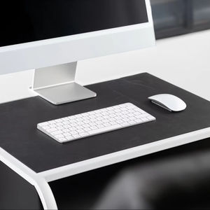 แผ่นรองโต๊ะหนังแท้คุณภาพสูง ป้องกันรอยขีดข่วน ป้องกันกลิ่น เป็นมิตรกับสิ่งแวดล้อม พื้นผิวเรียบลื่น ทนทาน เหมาะสำหรับการเขียน - Product Image 1