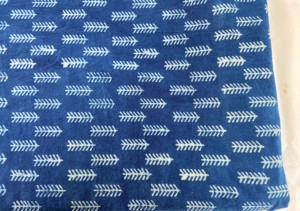 Tela para correr de algodón azul índigo de alta venta, fabricación de vestidos, Pj, Kimono que hace tela para correr por yarda tela estampada de algodón - Product Image 2