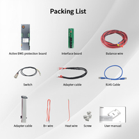 JK-PB2A16S20P 200A V19 BMS 16S 48V Lifepo4 Li-ion LTO Penyeimbang Aktif 1A 2A 100A 150A 200A 300A JKBMS V19 PB2A16S30P